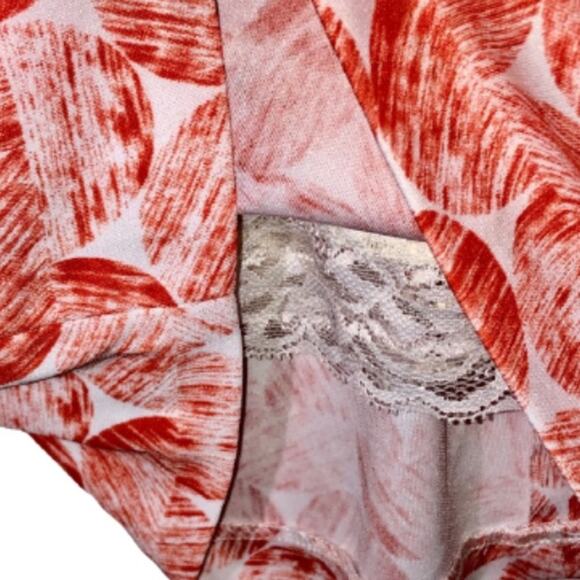 NYDJ   Cerise Orange Slimming Dress Size 8 - Picture 6 of 8